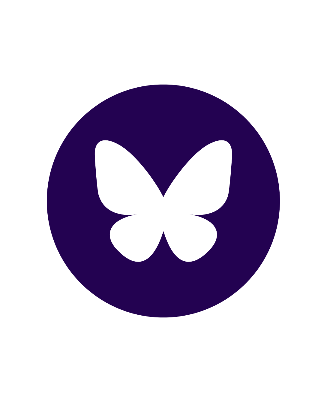 Ícono de Bluesky